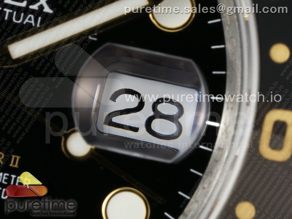 GMT-Master II 126713 GRGN 904L QF on SS/YG Jubilee Bracelet SH3285 CHS