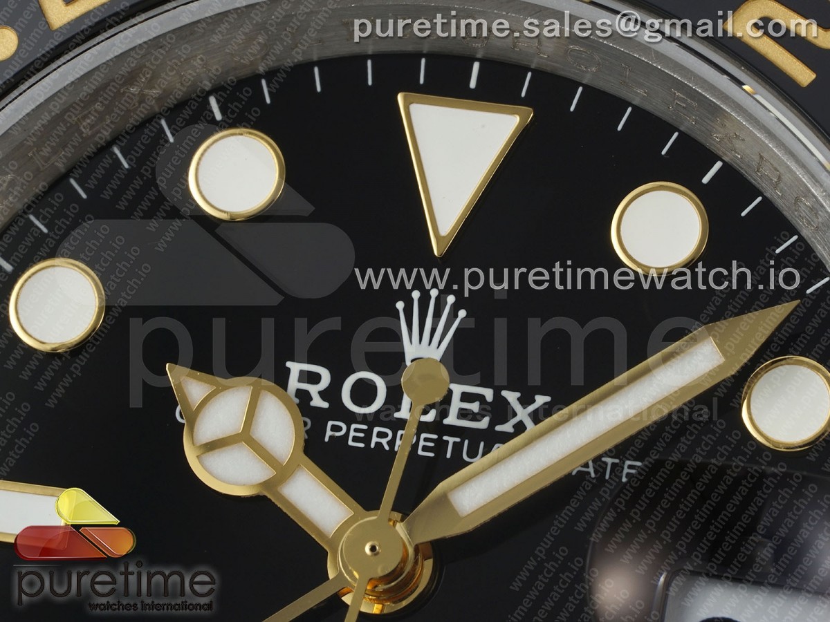 GMT-Master II 126713 GRGN 904L QF on SS/YG Jubilee Bracelet SH3285 CHS