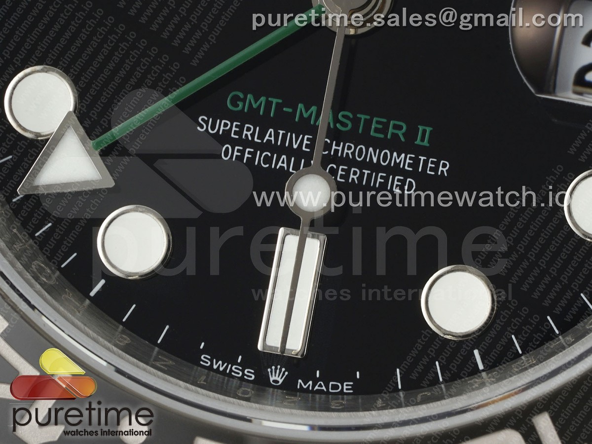 GMT-Master II 126710 GRNR 904L QF on Jubilee Bracelet SH3285 CHS