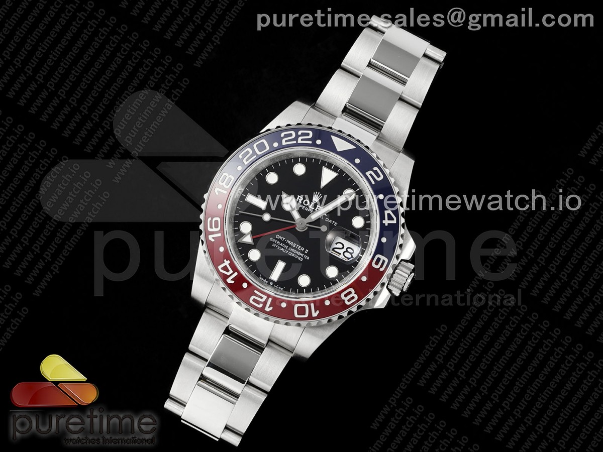 GMT-Master II 126710 BLRO 904L QF on Oyster Bracelet SH3285 CHS