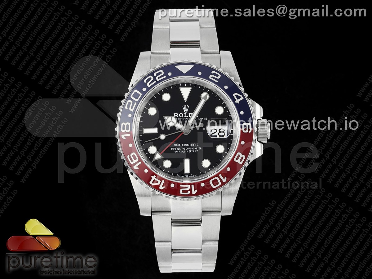 GMT-Master II 126710 BLRO 904L QF on Oyster Bracelet SH3285 CHS