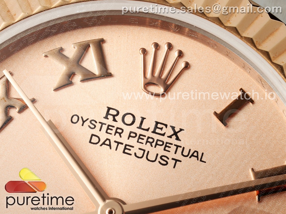 DateJust 31 278271 SS/RG GMF 904L Steel RG Roman Dial on Oyster Bracelet A2824