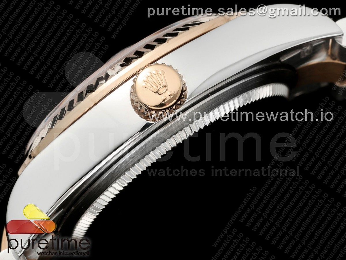 DateJust 31 278271 SS/RG GMF 904L Steel RG Roman Dial on Oyster Bracelet A2824