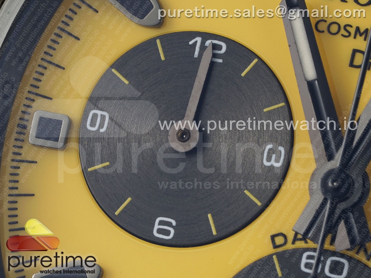 Daytona DIW Yellow Carbon N6F Yellow Dial on Black Nylon Strap SA4130