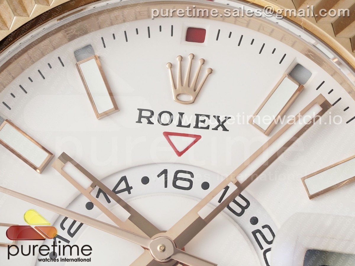 Skydweller 336935 RG Noob White Dial on RG Bracelet A9002