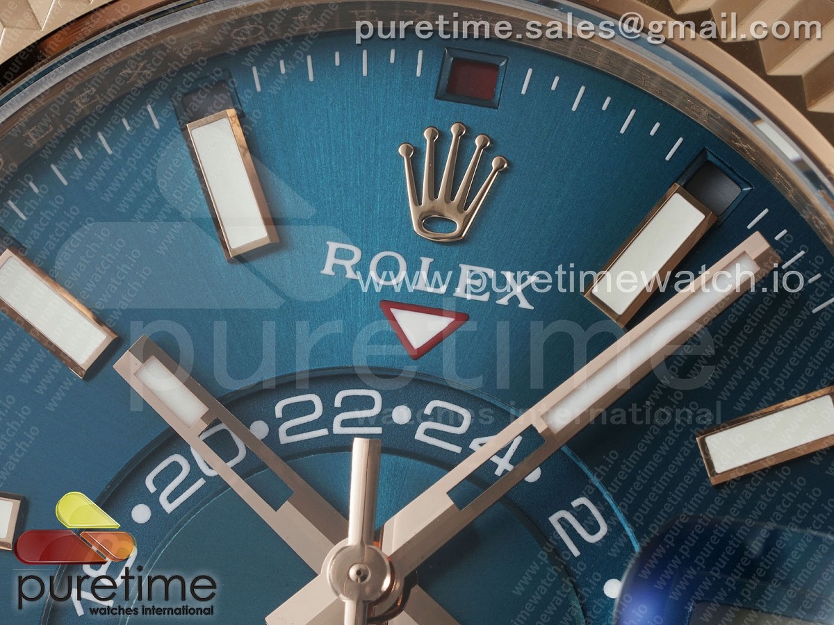 Skydweller 336935 RG Noob Blue Dial on RG Bracelet A9002