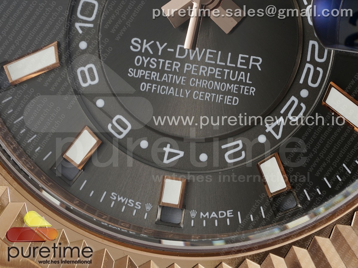 Skydweller 336935 RG Noob Gray Dial on RG Bracelet A9002