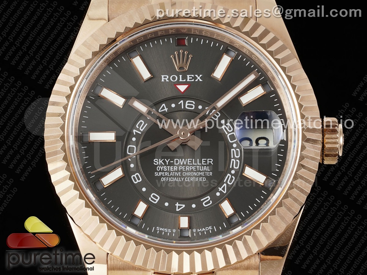 Skydweller 336935 RG Noob Gray Dial on RG Bracelet A9002