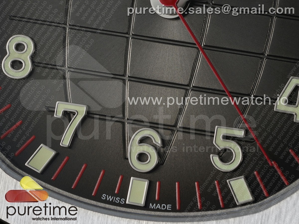 Aquanaut 5167A SS ZF Gray Dial on Red Rubber Strap 330CS V2