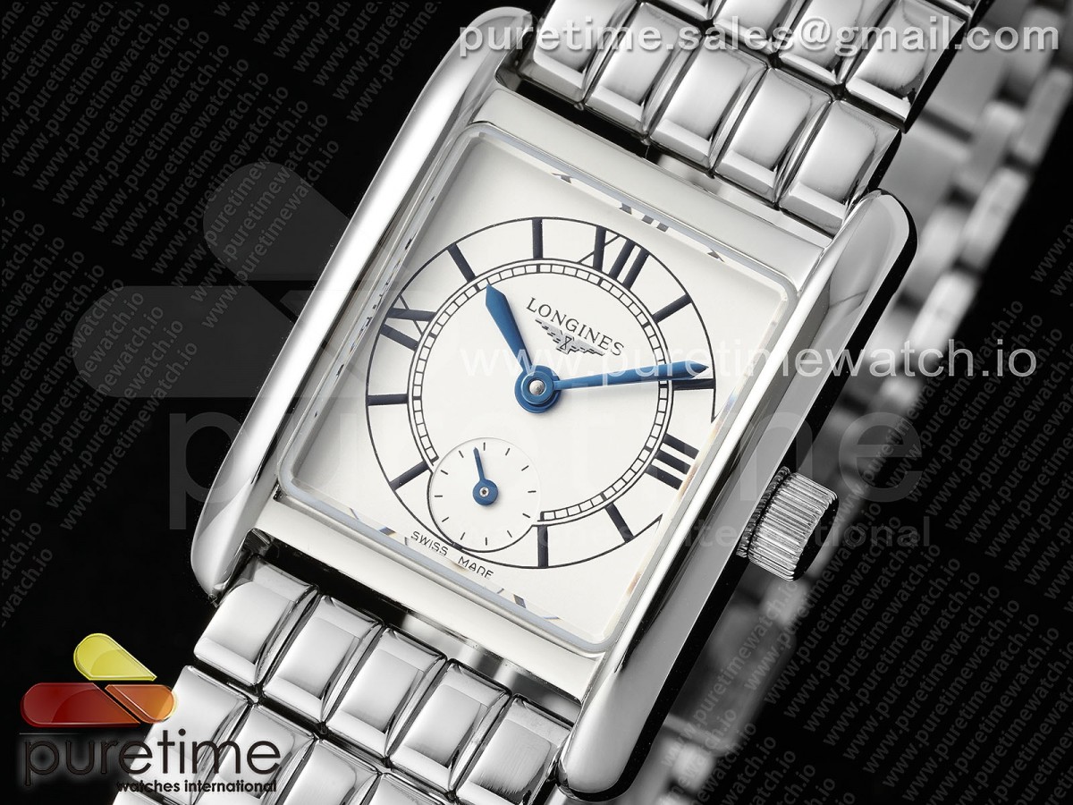 Mini DolceVita SS 21.5mm AF White Dial on SS Bracelet Ronda Quartz