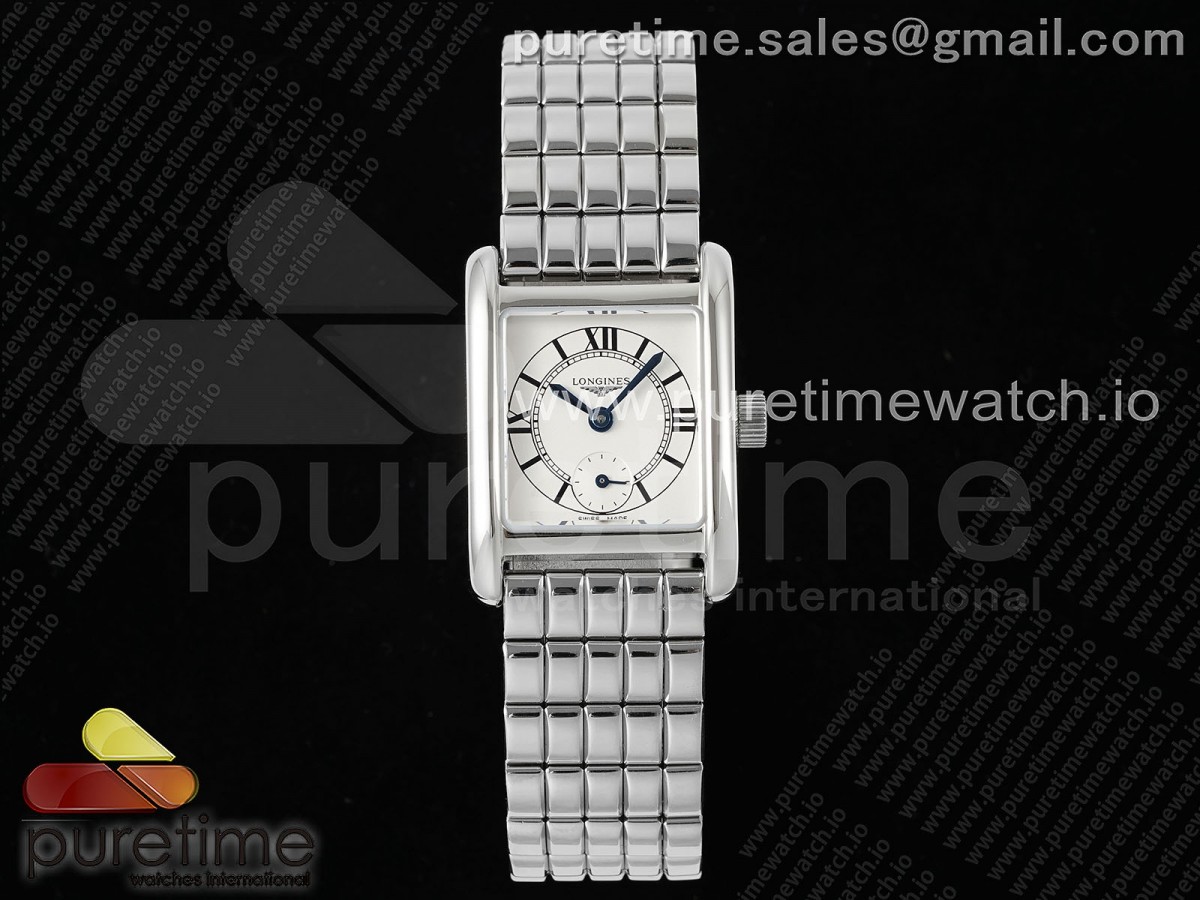 Mini DolceVita SS 21.5mm AF White Dial on SS Bracelet Ronda Quartz