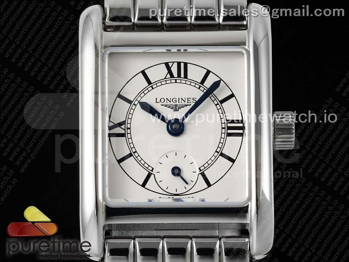 Mini DolceVita SS 21.5mm AF White Dial on SS Bracelet Ronda Quartz