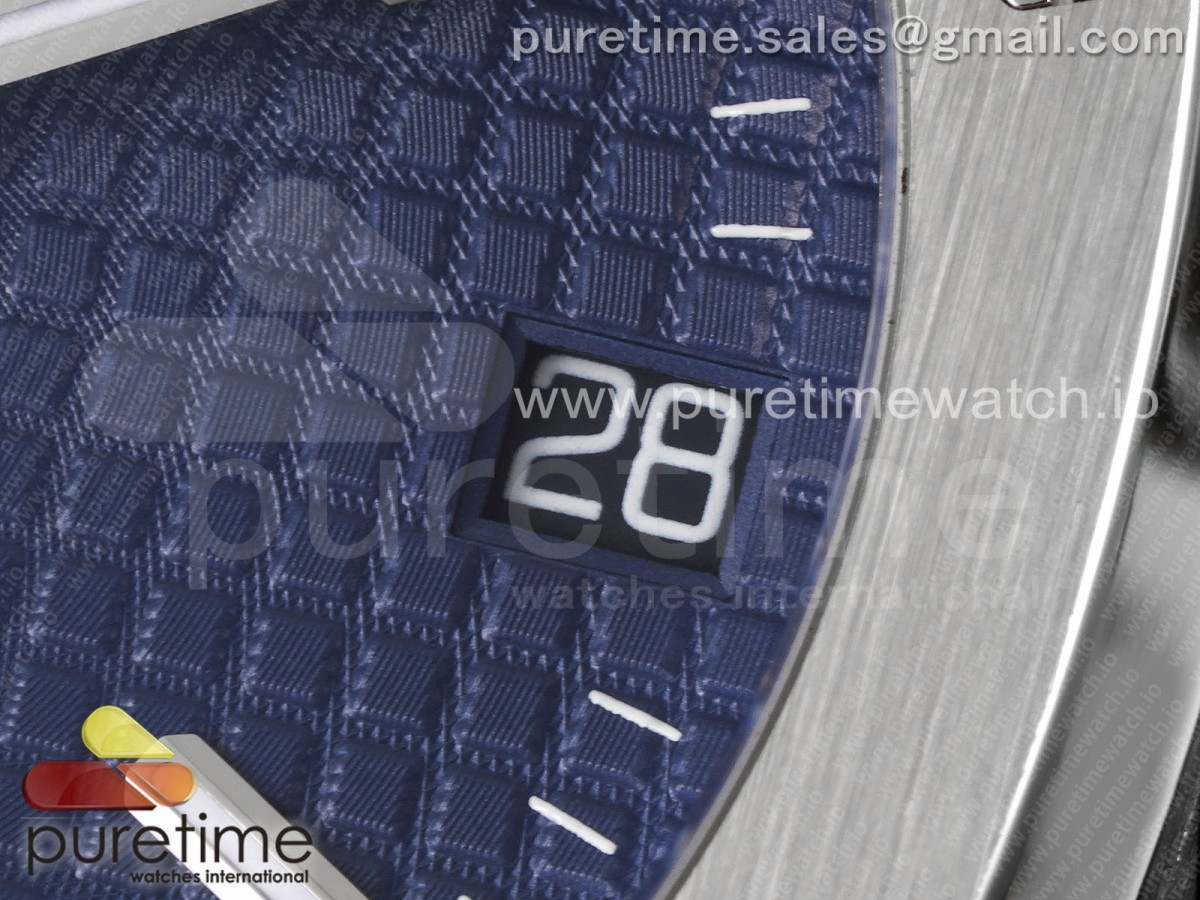 Royal Oak 41mm 15510 SS APSF Blue Dial on SS Bracelet SA4302