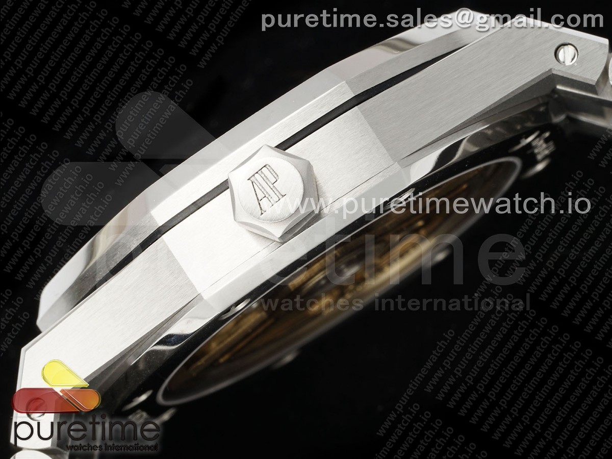 Royal Oak 41mm 15510 SS APSF Blue Dial on SS Bracelet SA4302