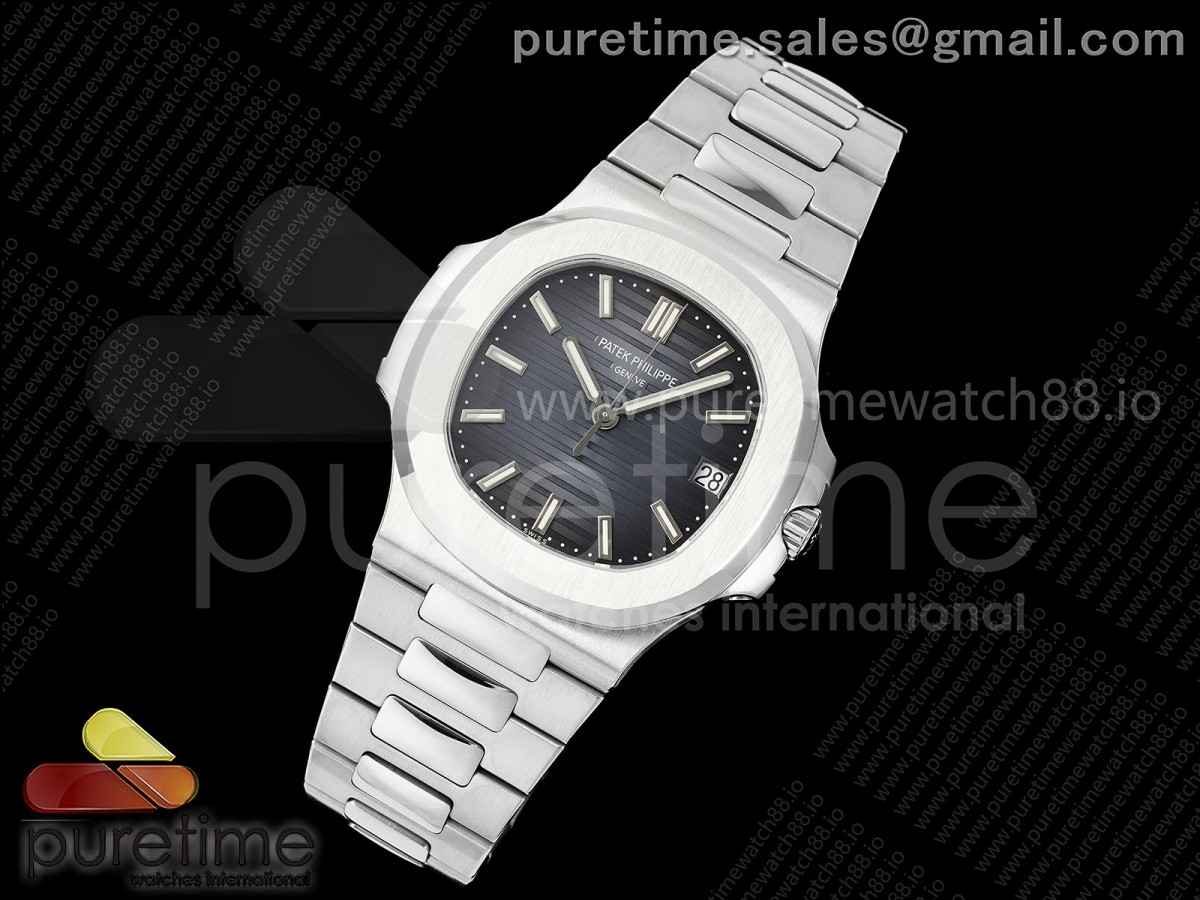 Nautilus 5711 SS PPF Blue Dial on SS Bracelet A324 V3s