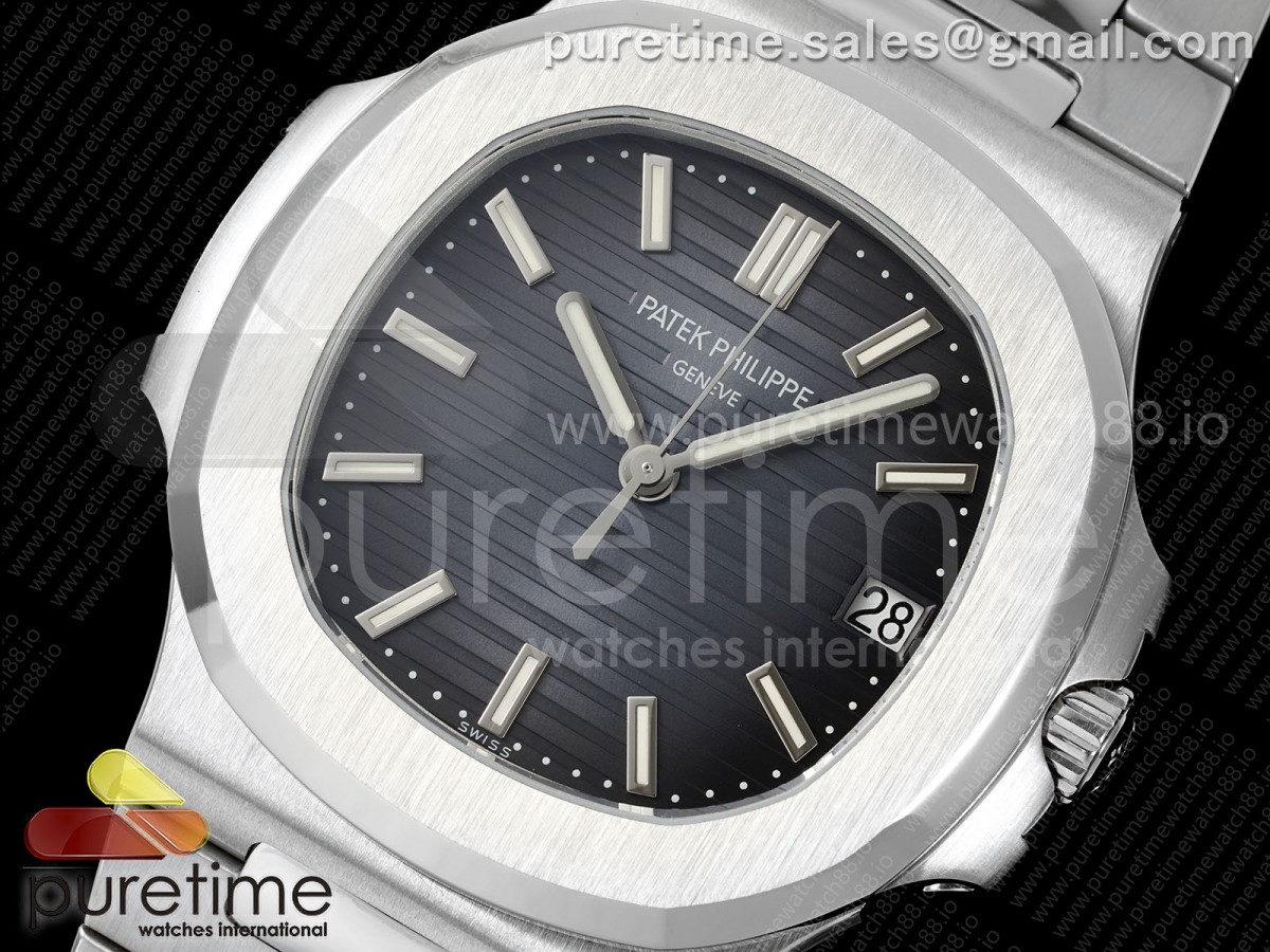 Nautilus 5711 SS PPF Blue Dial on SS Bracelet A324 V3s