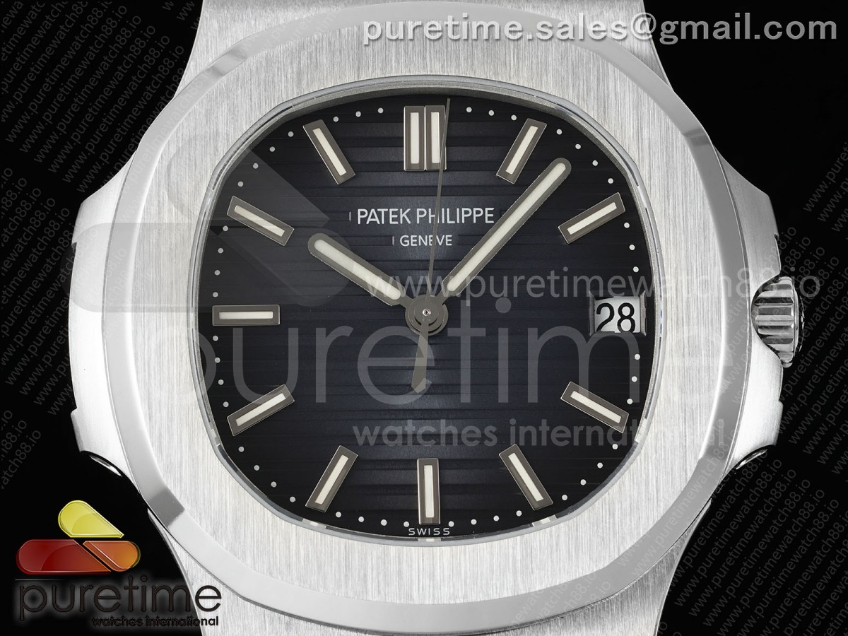Nautilus 5711 SS PPF Blue Dial on SS Bracelet A324 V3s