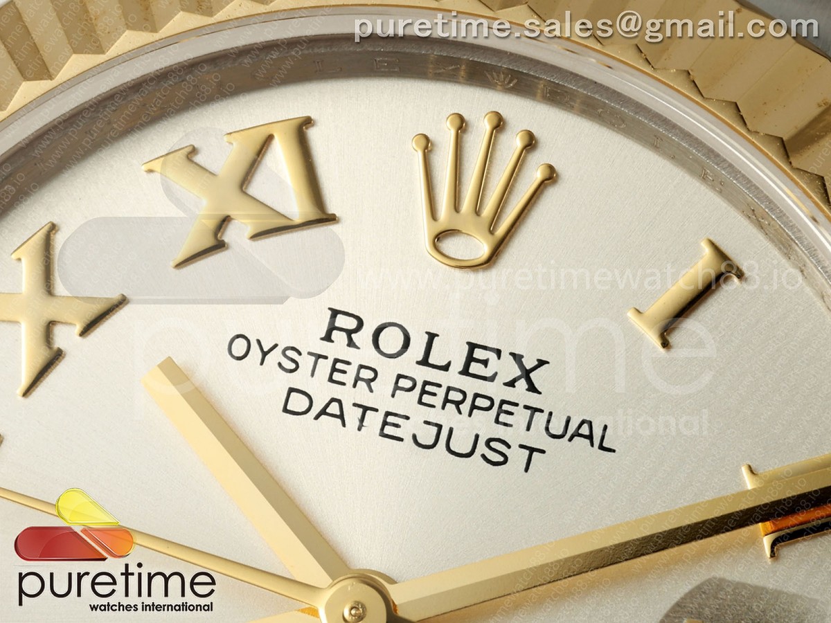 DateJust 31 278273 SS/YG GMF 904L Steel Silver Roman Dial on Jubilee Bracelet A2824