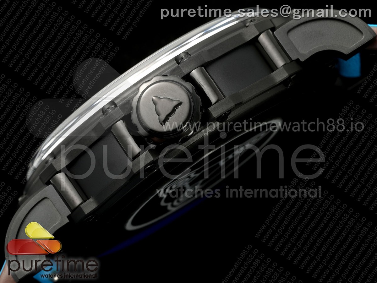Hankham PVD Indians Dial on Blue Leather Strap MIYOTA 8215