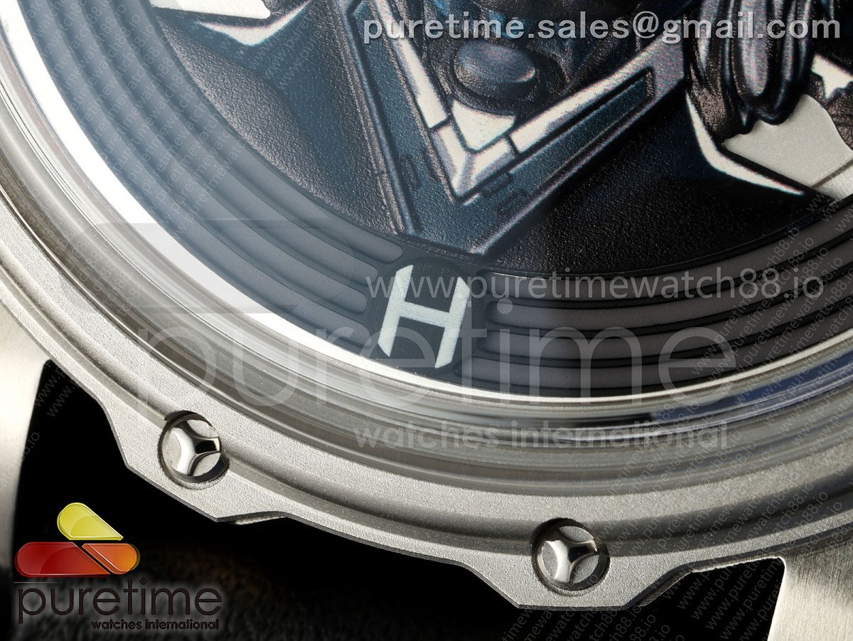 Hankham Two Tone Joker Dial on Black Leather Strap MIYOTA 8215
