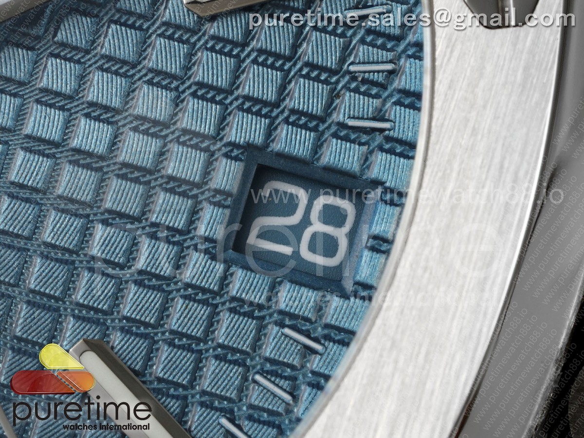 Royal Oak 41mm 15510 "50 Anniversary" SS IPF Ice Blue Dial on SS Bracelet SA4302