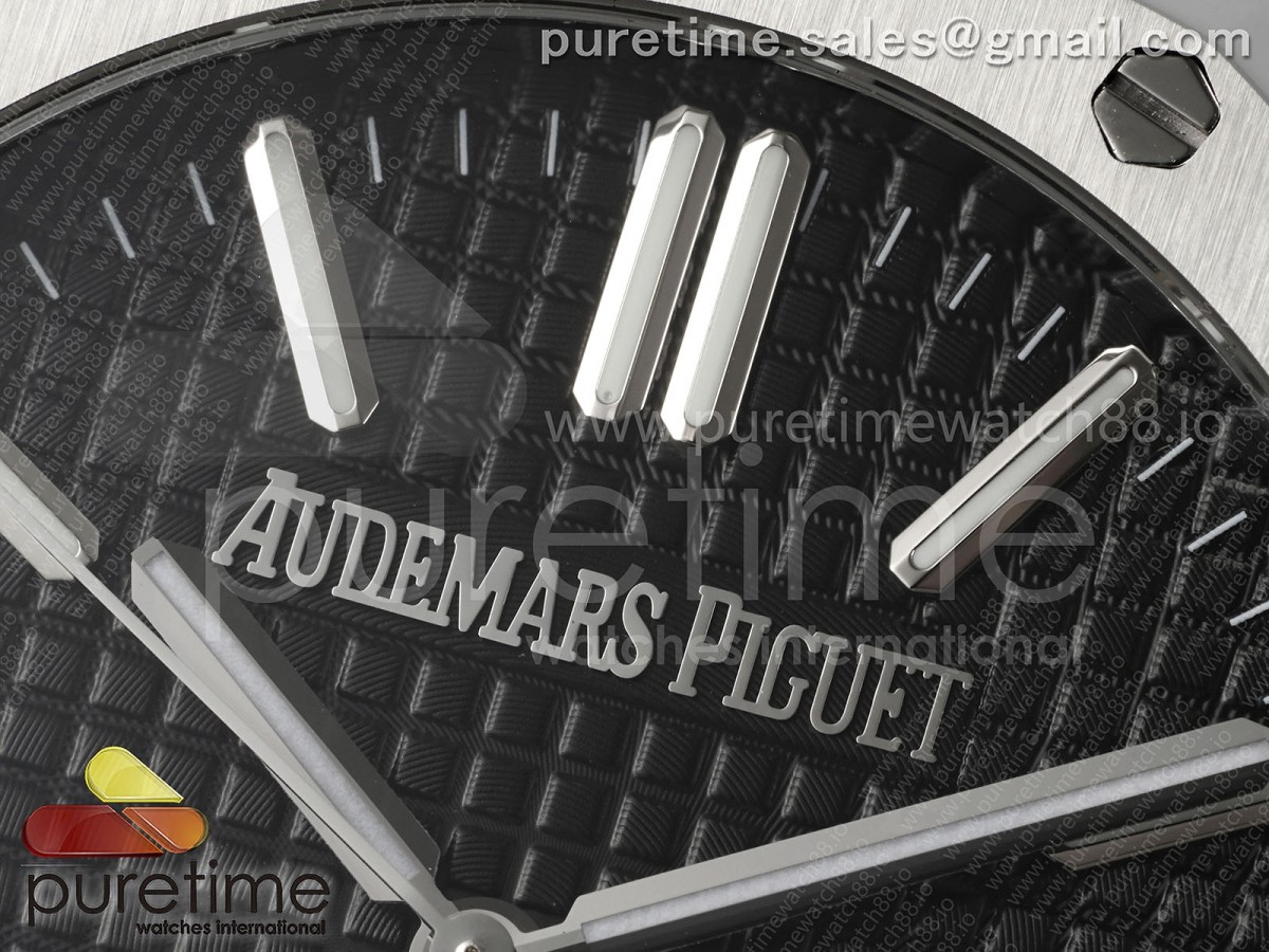Royal Oak 41mm 15510 "50 Anniversary" SS IPF Black Dial on SS Bracelet SA4302