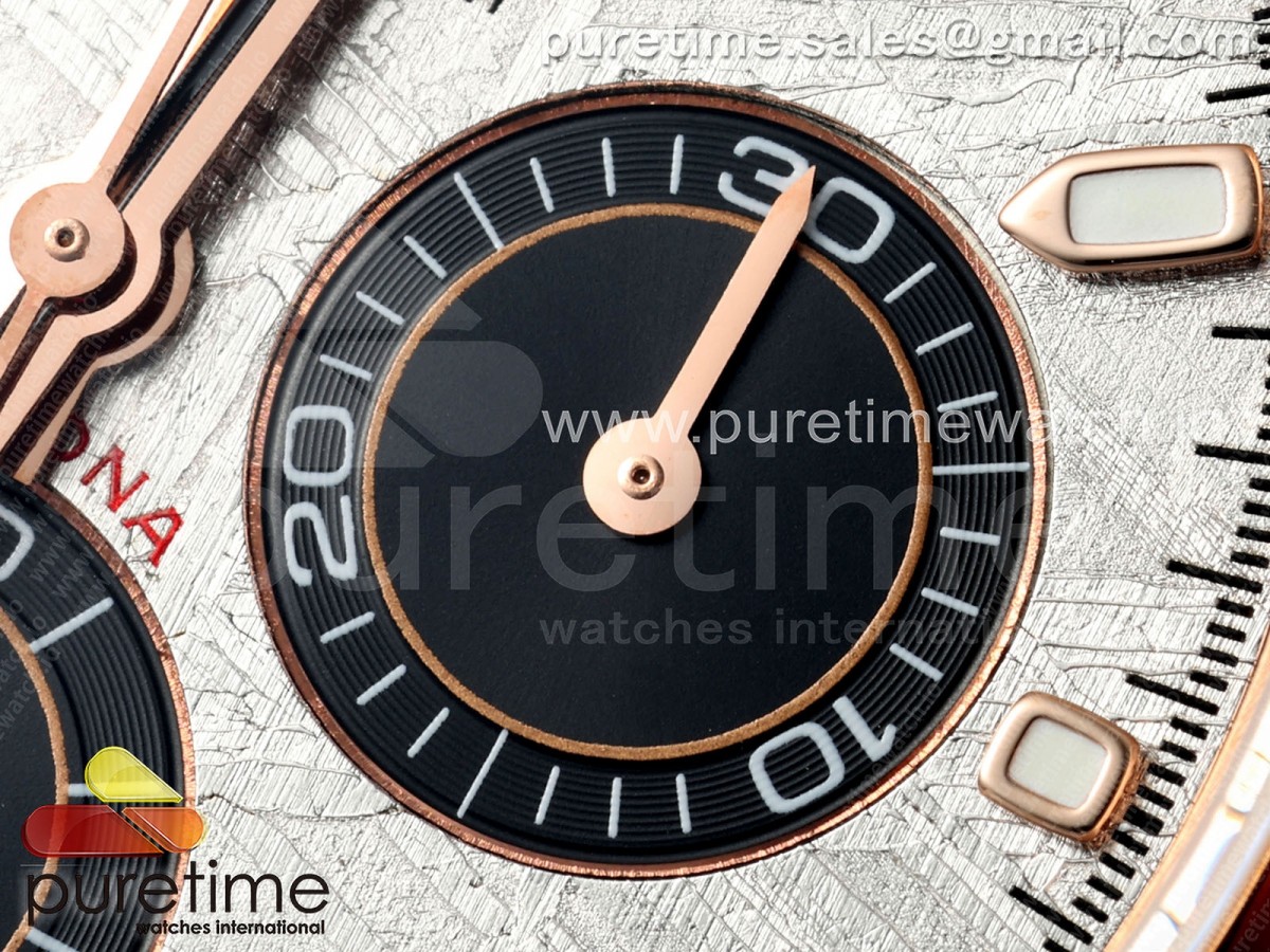 Daytona 116505 3CF Meteorite Dial on RG Bracelet SH4130 V2 (Mod Version)