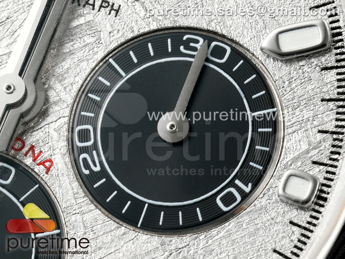 Daytona 116519 SS 3CF Meteorite Dial on Oysterflex Strap SH4130 V2 (Mod Version)