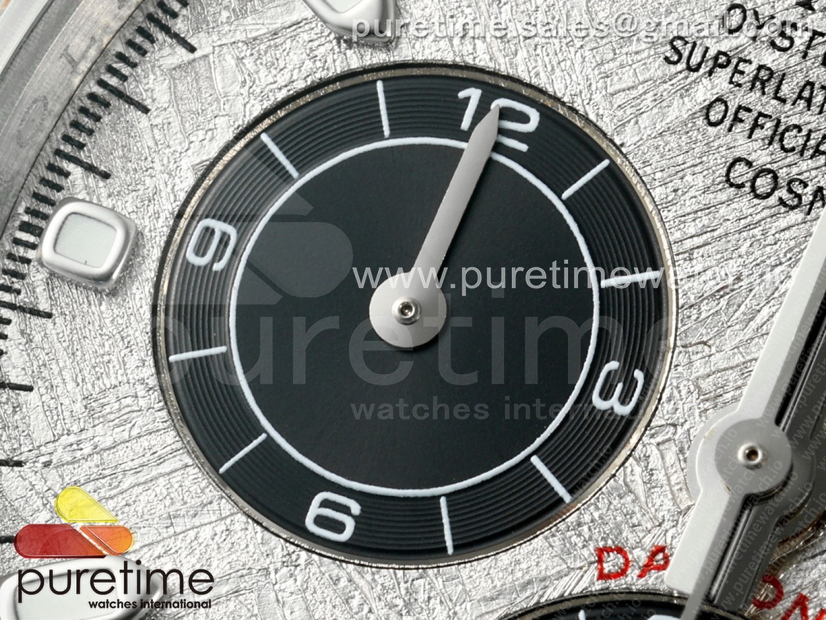 Daytona 116519 SS 3CF Meteorite Dial on Oysterflex Strap SH4130 V2 (Mod Version)