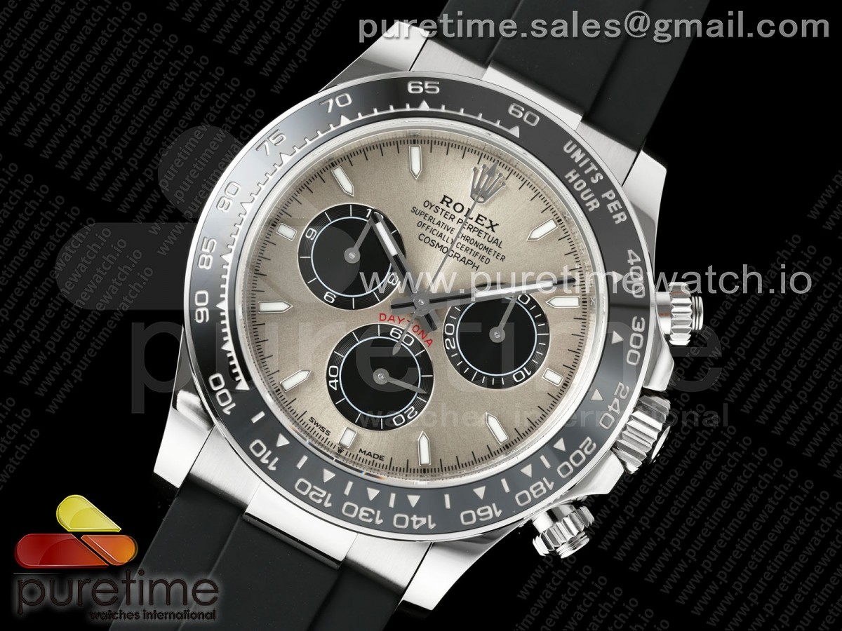 Daytona 126519 SBF Gray Dial on Oysterflex Strap DD4802