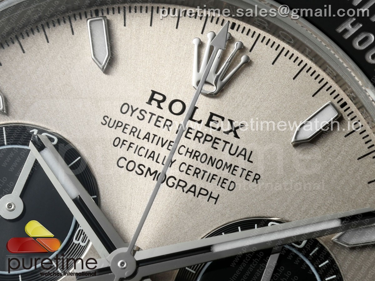 Daytona 126519 SBF Gray Dial on Oysterflex Strap DD4802