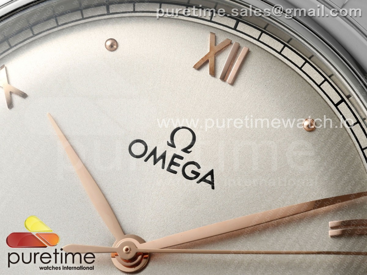 De Ville Prestige SS VSF Gray Dial on SS Bracelet A8800