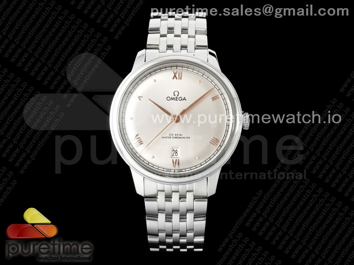 De Ville Prestige SS VSF Gray Dial on SS Bracelet A8800