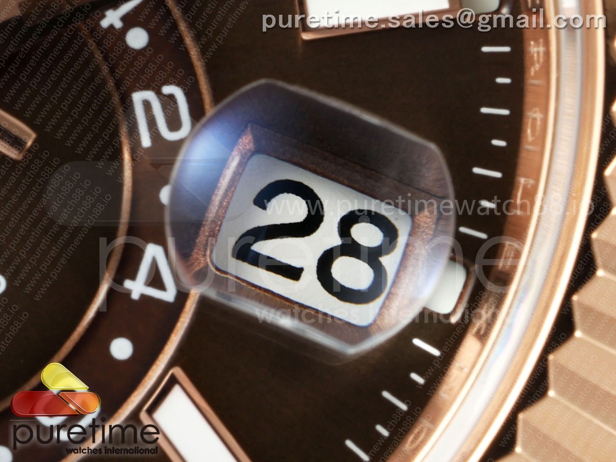 Sky-Dweller 336235 RG ZF Brown Dial on Oysterflex Strap A23J (Gain Weight)