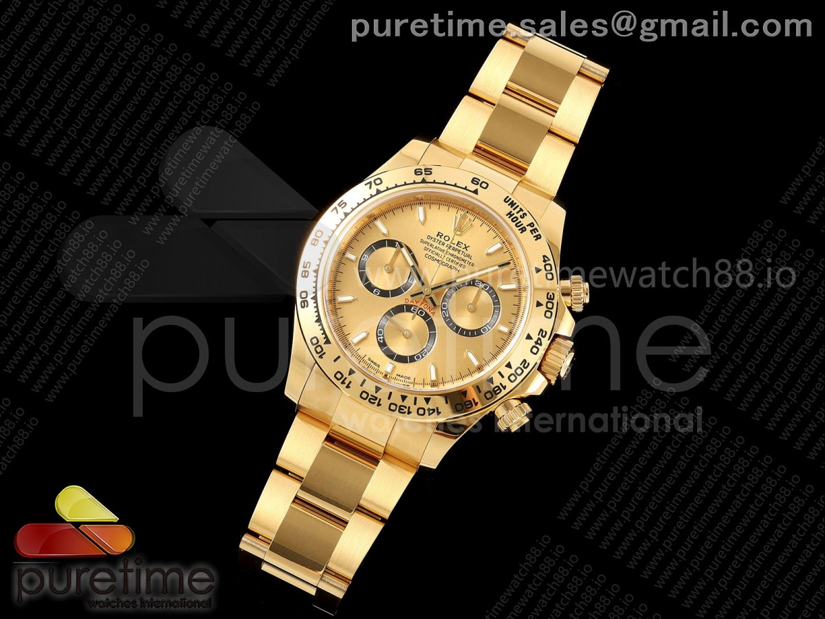 Daytona 126508 Clean YG Dial on YG Bracelet SH4131