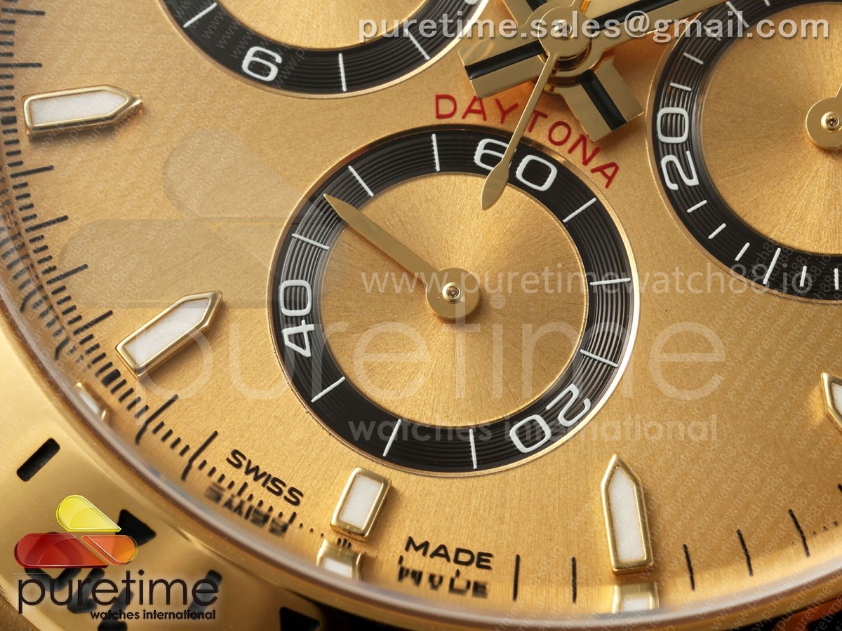 Daytona 126508 Clean YG Dial on YG Bracelet SH4131