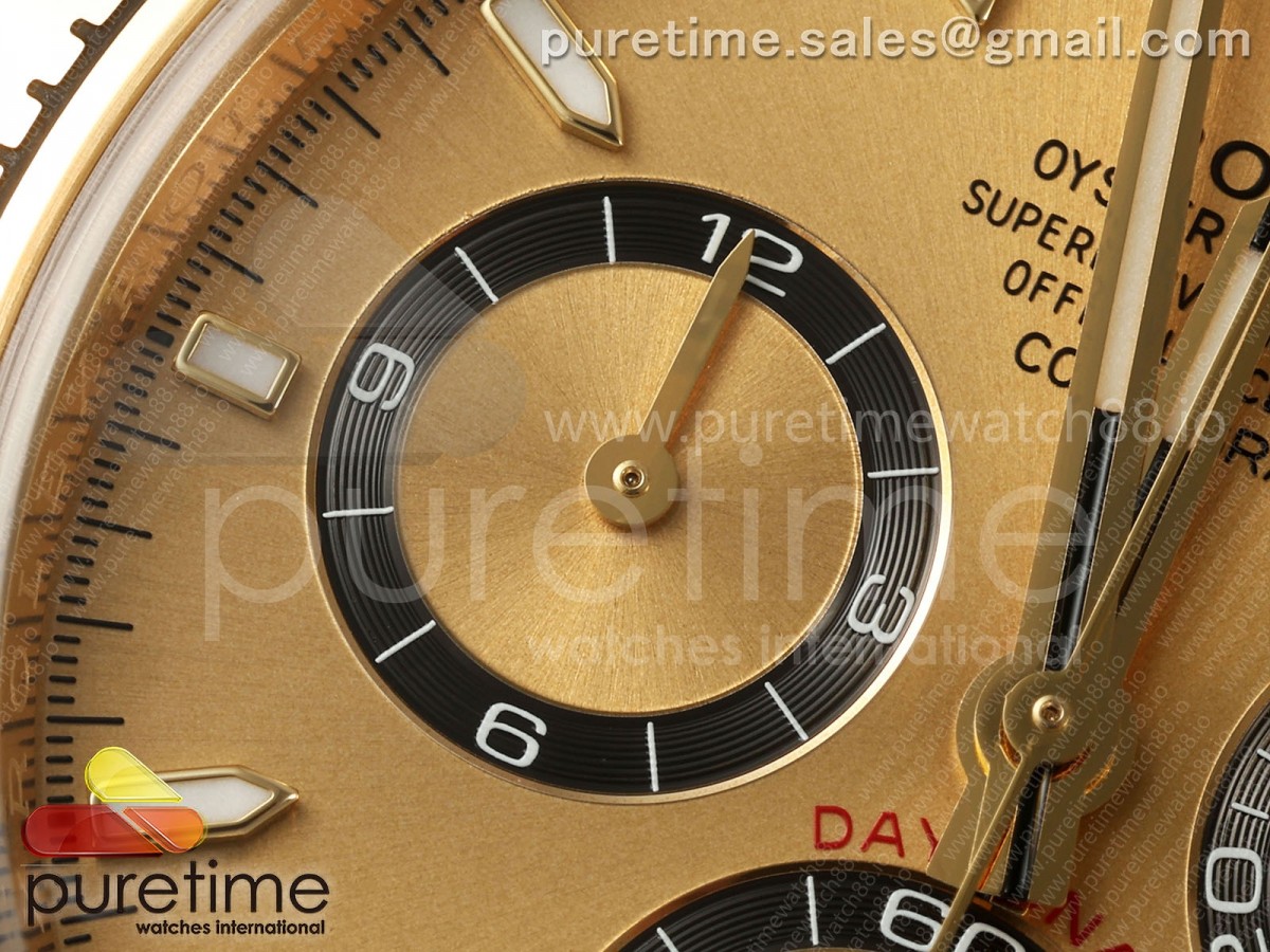 Daytona 126508 Clean YG Dial on YG Bracelet SH4131