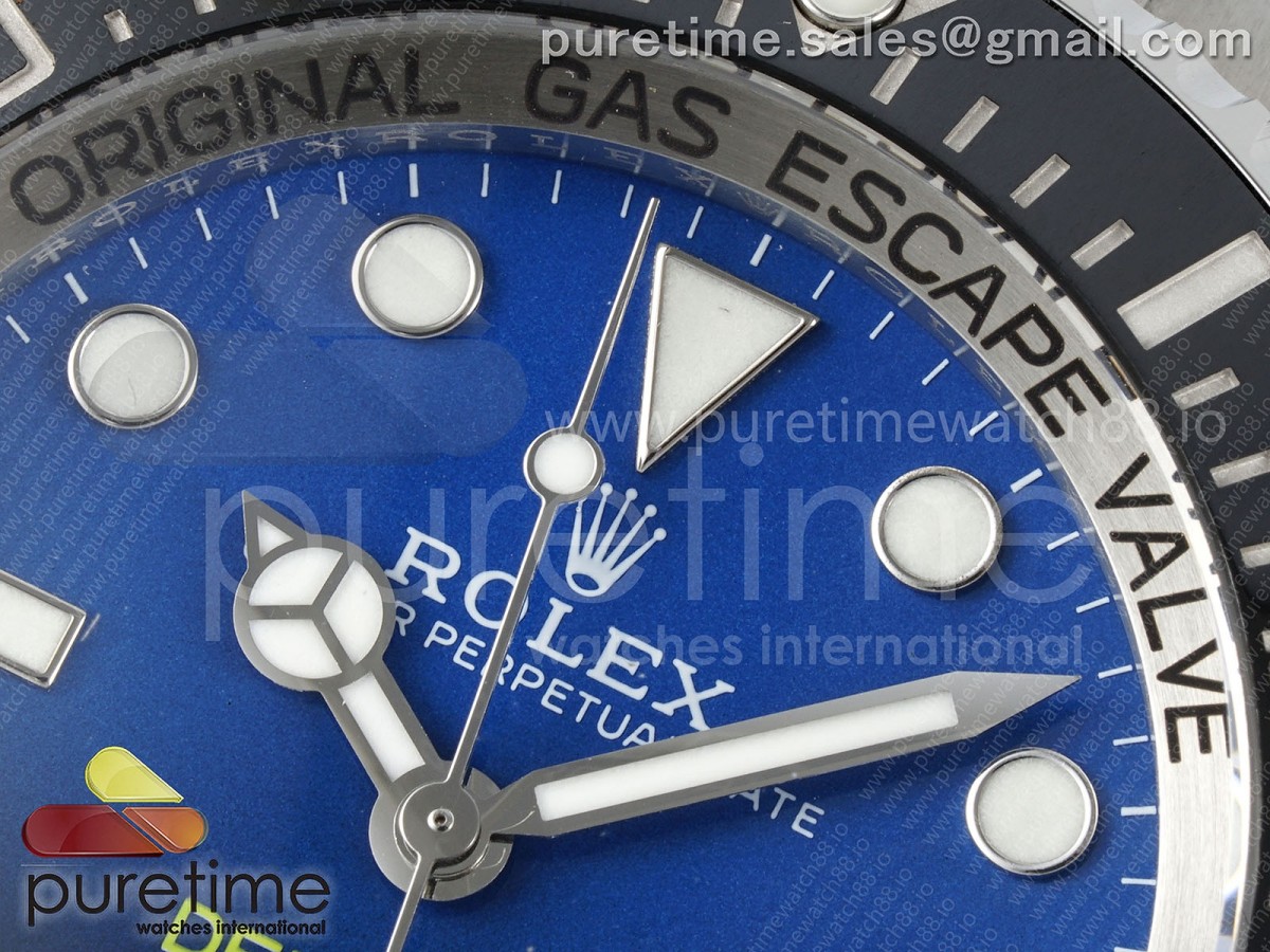 Sea-Dweller 126660 'D-Blue' EWEF on SS Bracelet A3235
