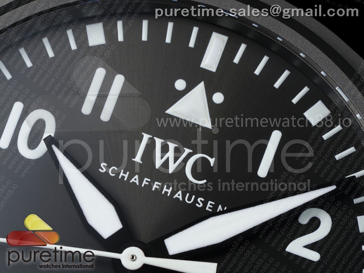 Mark XX Patrouille Suisse Titanium IW328209 M+F on Black Nylon Strap Miyota9015