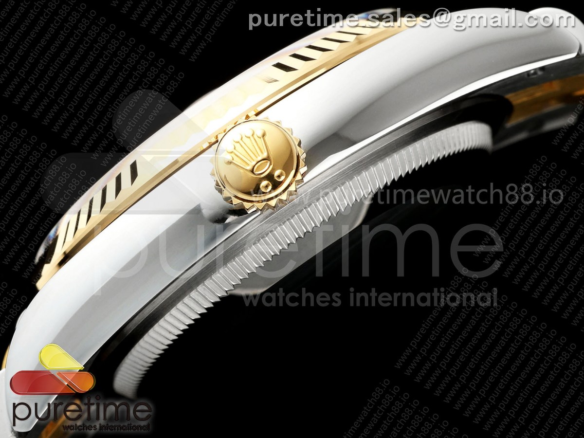 DateJust 36 126233 EWEF YG Computer Diamonds Dial on SS/YG Jubilee Bracelet A3235