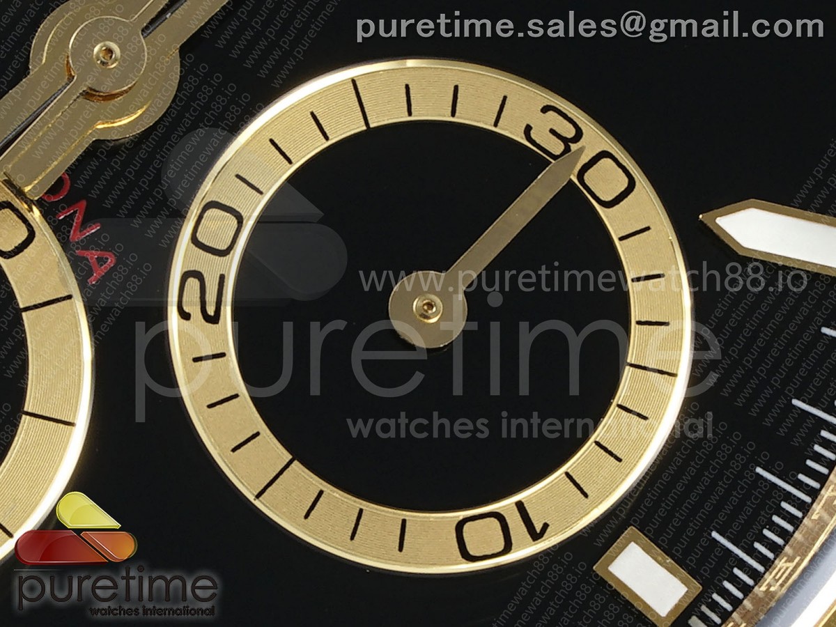 Daytona 126508 APSF Black Dial on YG Braclet SH4131