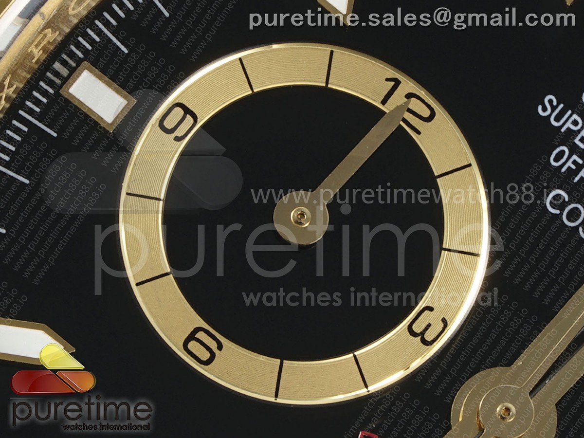 Daytona 126508 APSF Black Dial on YG Braclet SH4131