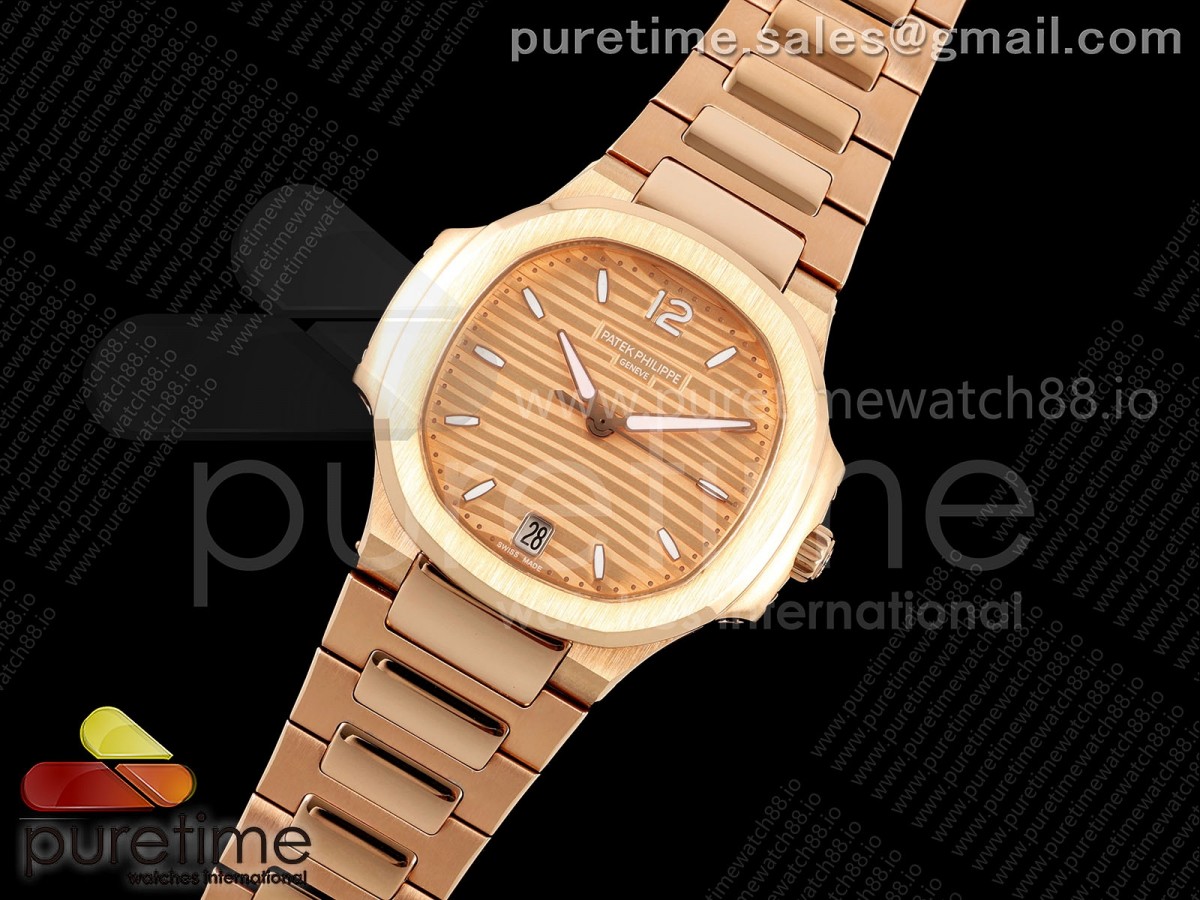 Nautilus 7118 Ladies RG MSF RG Dial on RG Bracelet 324CS