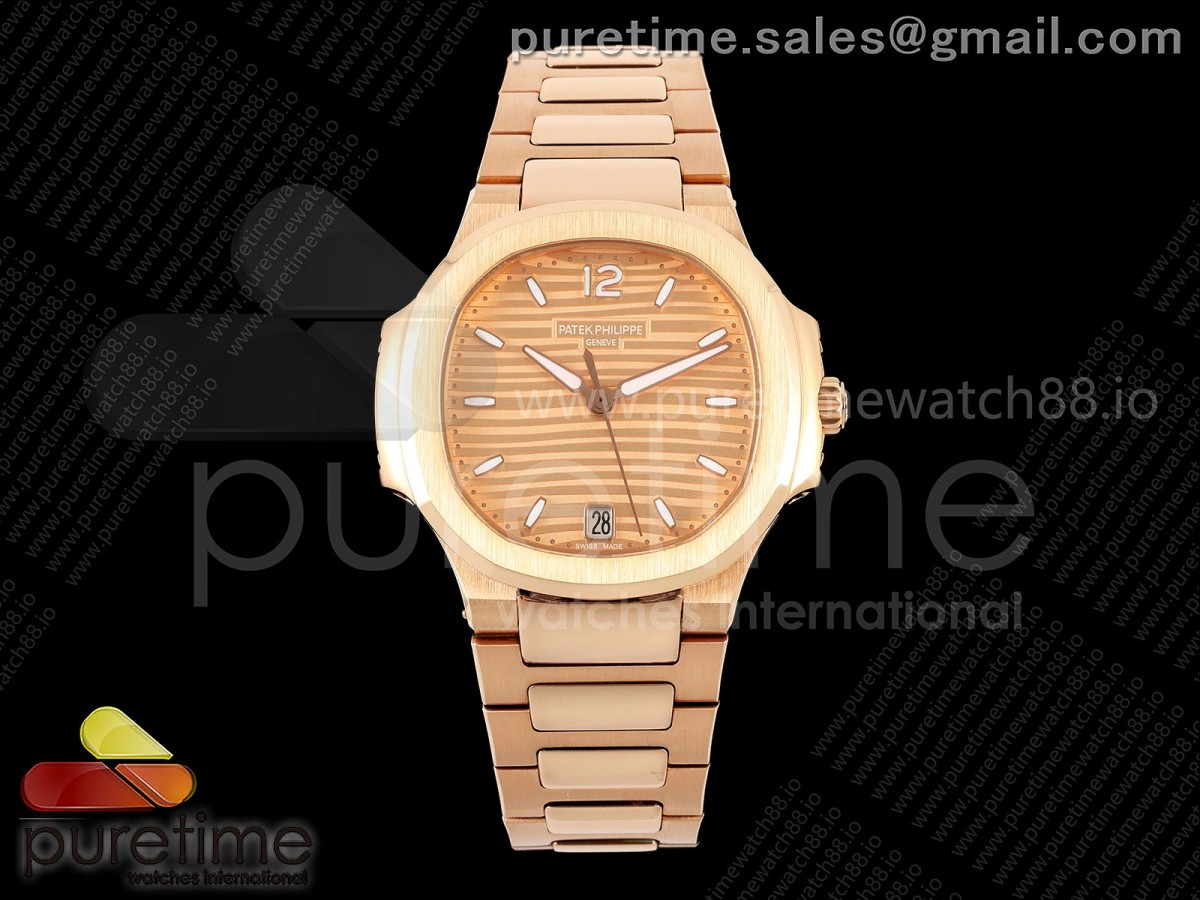 Nautilus 7118 Ladies RG MSF RG Dial on RG Bracelet 324CS