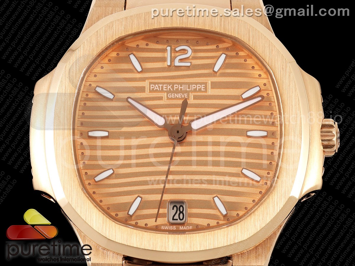 Nautilus 7118 Ladies RG MSF RG Dial on RG Bracelet 324CS