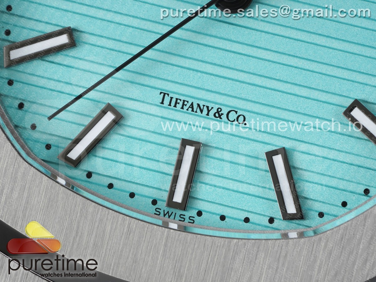 Nautilus 5711 3KF Tiffany Blue Dial on SS Bracelet A324 V2