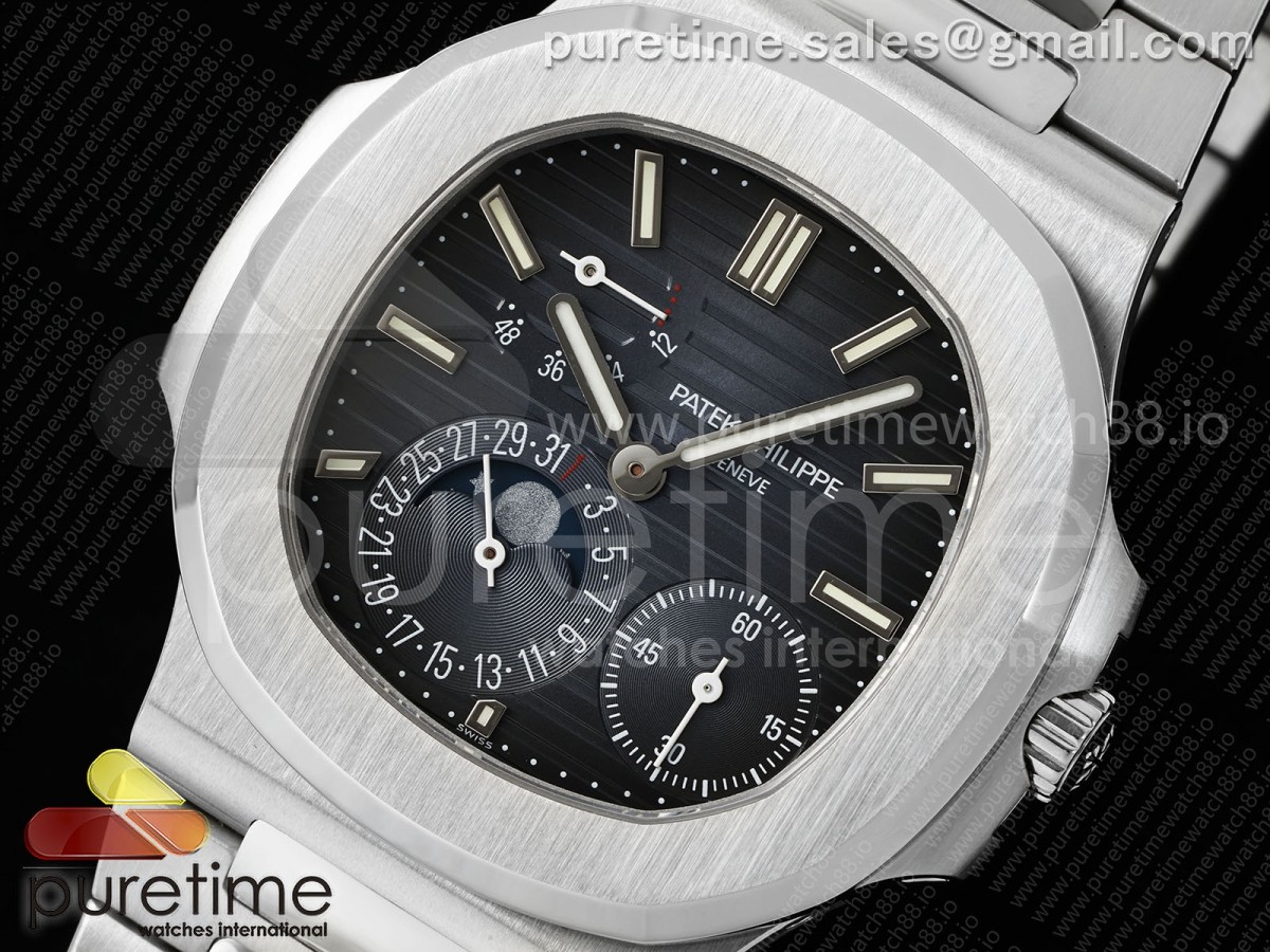 Nautilus 5712 SS PPF Blue Dial on SS Bracelet PPF240 V4+