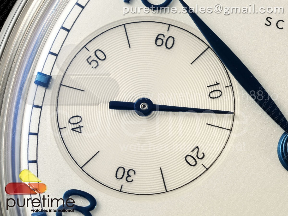 Portugieser Automatic 42mm SS APSF White/Blue Dial on SS Bracelet A52010