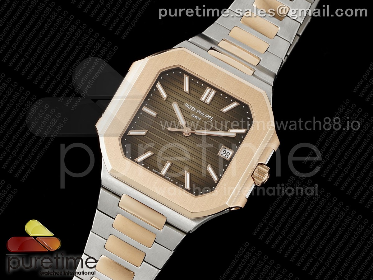 Cubitus 5821 SS/RG GRF Brown Dial on SS/RG Bracelet A330