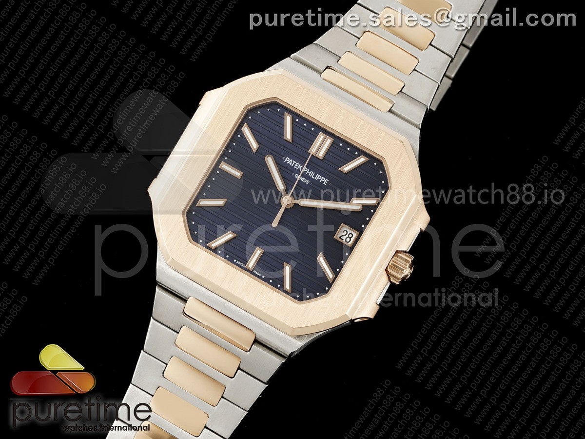 Cubitus 5821 SS/RG GRF Blue Dial on SS/RG Bracelet A330